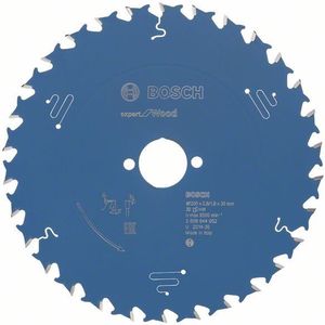 Bosch Cirkelzaagblad Expert For Wood - 190x20x2.6/1.6x56 T