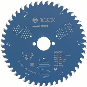 Bosch Accessoires Cirkelzaagblad expert for Wood 190x30x2/1.3x48 T - 2608644085