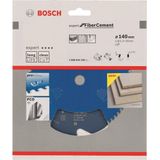 Bosch - Cirkelzaagblad Expert for Fiber Cement - 140X20X1.8/1.3 - 4 Tanden