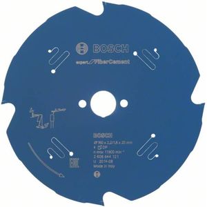 BOSCH 2608644121 Cirkelzaagblad Expert Fiber Cement vezelbeton 160x20 - 4 tanden