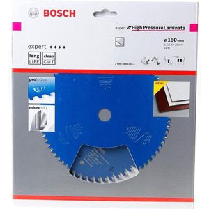 BOSCH 2608644132 Cirkelzaagblad Expert for high pressure laminaat - spaanplaat 160x20 mm - 48 tanden