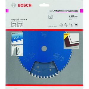 BOSCH 2608644133 Cirkelzaagblad Expert Laminate panel spaanplaat 165x20 - 48 tanden