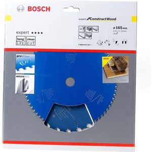 2608644137 Bosch EXPERT FOR CONSTRUCT WOOD CIRCULAR SAW BLADE 165X20X2.0MM