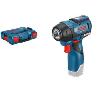 Bosch GDS 12V-115 12V Li-Ion Accu slagmoersleutel body in L-Boxx - 115Nm - 3/8"" - koolborstelloos