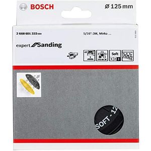 Bosch Professional schuurschijf met meerdere gaten Ø 125 mm, zacht, klittenband, accessoires voor excentrische schuurmachines
