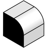 Bosch - Afrondprofielfrees - 8 mm - 8x28,6x12,7x50,2x8