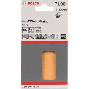 Bosch - C470 - Schuurpapier - Voor Hout en Verf - 0.123 Pond