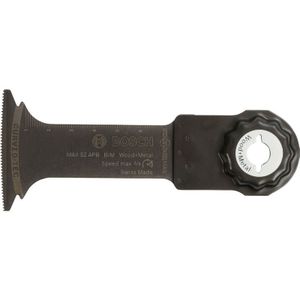 Bosch 1x Professional BIM Tauchsägeblatt Starlock MAII 52 APB Wood and Metal 70 x 52 mm - 2608662574