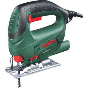 Decoupeerzaag BOSCH PST Easy - 3100 slagen/min - Zaagdiepte 65 mm - Groen