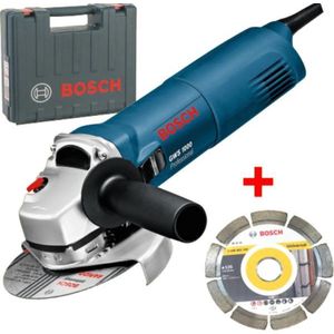 Bosch GWS 1000 Haakse slijper + diamantzaagblad - 1000W - 125mm