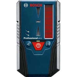 Bosch Professional Laserontvanger LR 6 (rode straal, 2x 1,5 V batterijen AAA, bereik: 5–50 m)