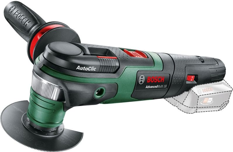 Bosch - AdvancedMulti 18 - Accu Multitool - Zonder Accu en Lader