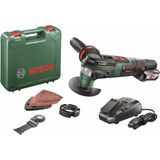 Bosch Home & Garden Akku-Multifunktionswerkzeug AdvancedMulti 18, 18 V, Set, mit Zubehörset, Akku 18V/2,5 Ah und Ladegerät