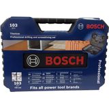 Bosch Professional boren- en bitset 103-delige accessoireset
