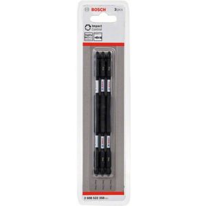 Bosch Professional 3-delig Phillips dubbele schroevendraaier (Impact Control, 3 x PH2-PH2 bits lengte: 150 mm, pick and Click)