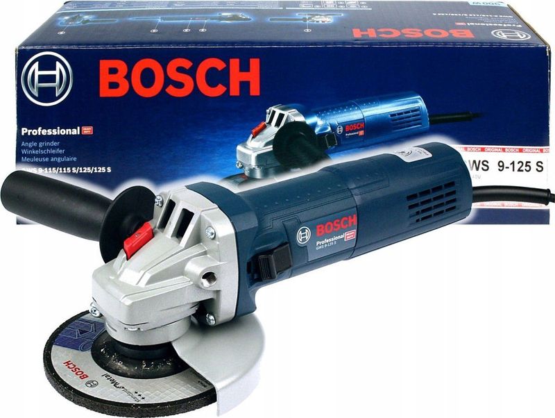 Bosch - Haakse Slijper - Blauw - 900 W - 125 mm Schijfdiameter