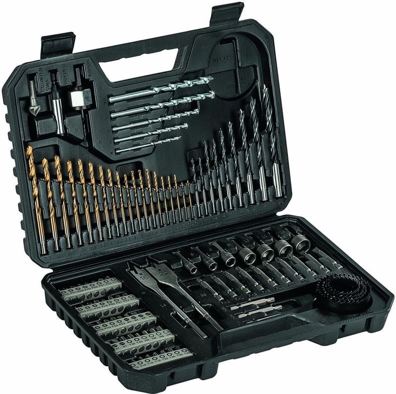 Bosch 2607017367 103-delige HSS-TiN Boor- en bitset - PH/PZ/TX/SW/SL