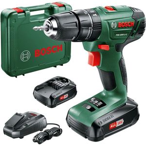 Bosch PSB 1800 LI-2 - Accuboormachine - Met 2 x 18 V accu's en lader