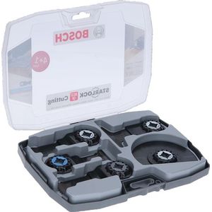 Bosch Snijset - 5-delige - Starlock - Hout en Metaal - Inclusief Diverse Zaagbladen