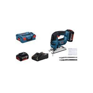 Bosch Professional GST 18V-LI B Decoupeerzaag - Met 2x 18 V Accu en Lader - In L-Boxx