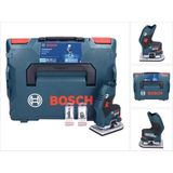 Bosch - Akku-Kantenfräse gkf 12V-8 ohne Akku ohne Lader in L-Boxx inkl. Fräser