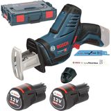 Akku-Säbelsäge gsa 12V-14 Professional 2x 3,0 Ah Akkus + Lader in l-boxx - Bosch