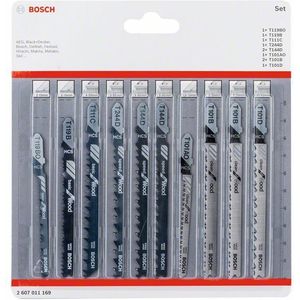 Bosch 2607011169 10-delige Decoupeerzaagbladenset - Hout
