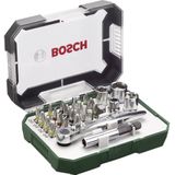 Bosch - Promoline - Bitset 27-delig - Plat - Kruiskop - Inbus - Binnen-zesron