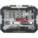 Bosch - Promoline - Bitset 27-delig - Plat - Kruiskop - Inbus - Binnen-zesron