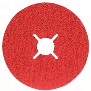 Bosch Professional Fiberschuurschijf R780 Best for Metal and Inox (metaal en roestvrij staal, Ø 115 mm, korrelgrootte 60, accessoire haakse slijper)
