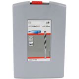 Metaalborenset Pro HSS-R 19-delig diameter 1-10mm