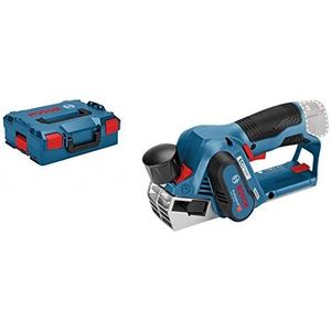 Bosch Blauw GHO 12 V-20 Accu schaafmachine | zonder accu's en lader in L-boxx - 06015A7002