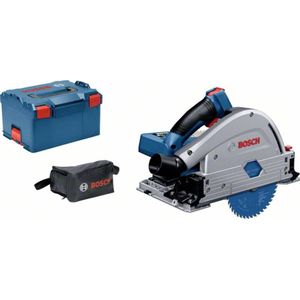 Bosch Professional GKT 18V-52 GC Invalcirkelzaagmachine - BITURBO - Zonder 18 V accu en lader - Met stofzak - in L-Boxx
