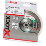 Bosch Accessories 2608615134 Bosch X-LOCK-diamantdoorslijpschijven Best for Hard Ceramic 115 mm Diameter 115 mm 1 stuk(