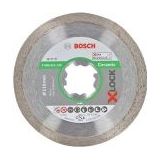 Bosch - x-lock Diamanttrennscheibe Standard for Ceramic 110 x 22,23 x 1,6 x 7,5 mm - 2608615136