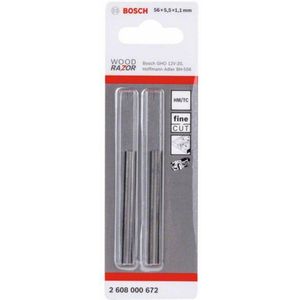 Schaafmessen 56 mm voor GHO 12V-20 2 st. blister | 2608000672