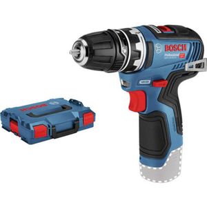 Bosch Professional 12V accuschroefboormachine GSR 12V-35 FC (incl. boorhouderopzetstuk GFA 12-B, zonder accu's en oplader, in L-BOXX, bestelnr. 06019H3002) - FlexiClick System