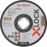 Bosch - X-LOCK Slijpschijf Standard for Inox - 125 mm - 25 stuk(s)