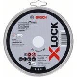 Bosch - X-LOCK Slijpschijf Standard for Inox - 125 mm - 25 stuk(s)
