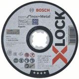 Bosch Accessoires X-LOCK Slijpschijf Expert for Inox & Metal 125x1x22.23mm, recht - 1 stuk(s) - 2608619264