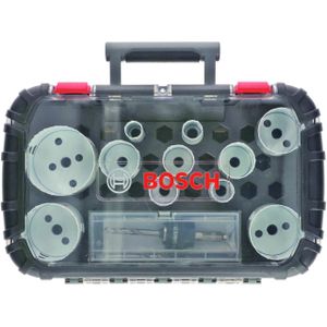 Bosch Professional 14-delig Gatzaag Progressor for Wood & Metal Universal Set (Ø 20-76 mm, Accessoires Boormachine)