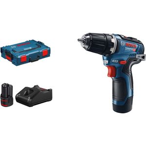 Bosch Professional GSR 12V-35 Accuboormachine - Met 2x 12V accu (3.0 Ah) en lader - Incl. koffer