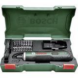 Bosch PushDrive Schroefmachine - Inclusief 32-delige Bit Set