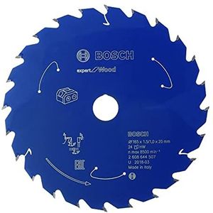 Bosch Professional Cirkelzaagblad Expert for Wood (hout, 254 x 30 x 2,1 mm, 24 tanden, accessoire accu-cirkelzaag)