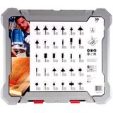 Bosch - 2607017475 - Multifunctionele Boorbitset - 30 Eenheden - Houtbewerking