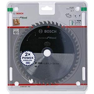 Bosch Accessoires Cirkelzaagblad St Wood 184X20X1.6/1.1X48T - 2608837703