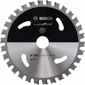 Bosch Accessories Bosch Power Tools 2608837746 Cirkelzaagblad 136 X 20 Mm Aantal Tanden: 30 1 Stuk(s)
