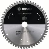 Bosch 2608837763 Cirkelzaagblad - 165 X 20 X 54T - Aluminium