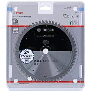 Bosch Accessoires Cirkelzaagblad St Aluminium 184X16X2/1.5X56T - 2608837766