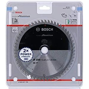Bosch Accessoires Cirkelzaagblad St Aluminium 184X20X2/1.5X56T - 2608837768